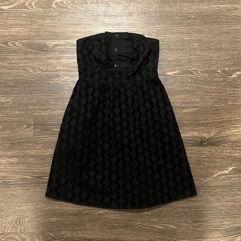 Go International Crescent Moon Strapless Dress